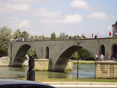 Le fameux pont d'Avignon!
