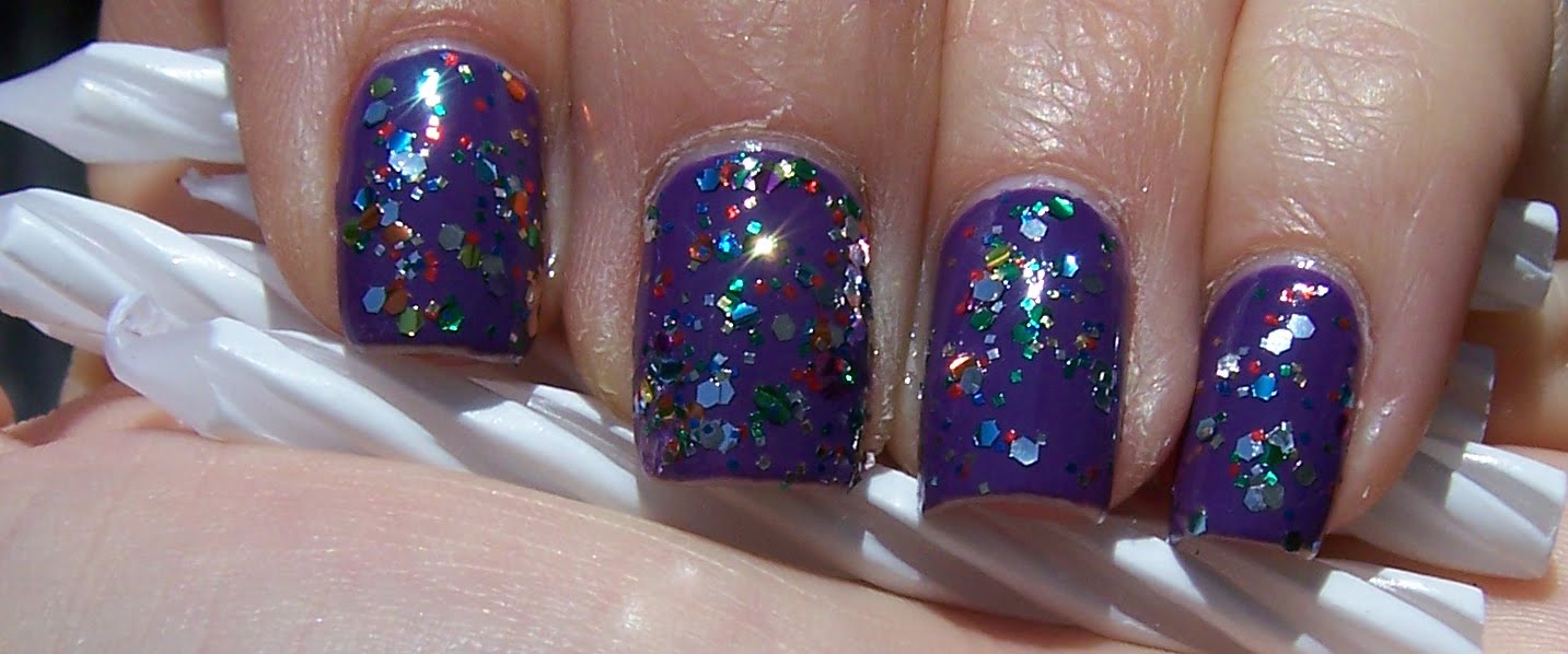 Below is the perfect polish for a nail polish blog's birthday