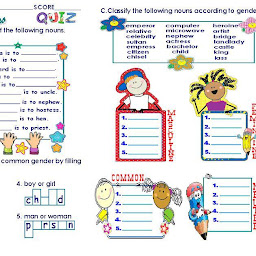 GRAMMAR WORKSHEETS