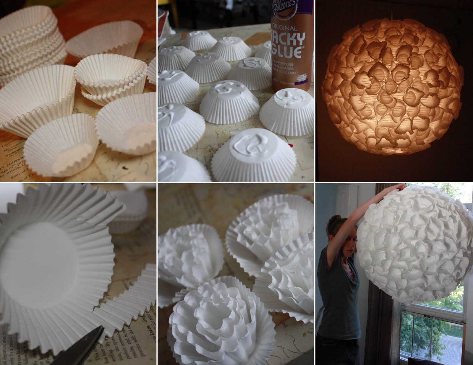 lotus flower paper lantern