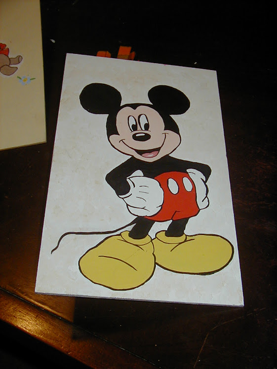 Cuadro o portada de album Mickey Mouse