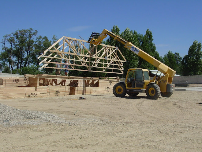 Trusses Arrive!