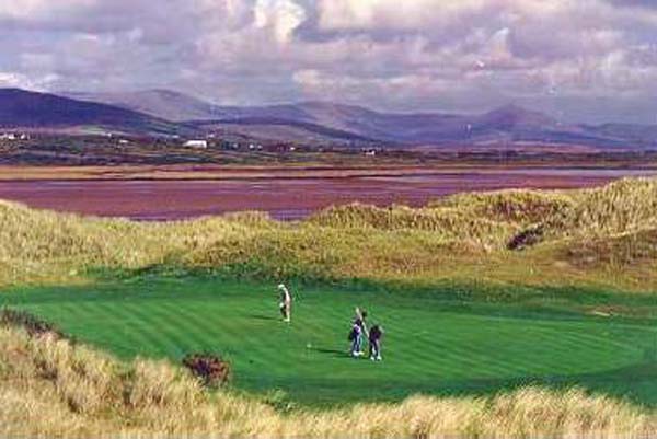 Der Golf Links von Waterville, etwas fur verwohnte Gaste. So hat es auch Tiger Woods gesehen