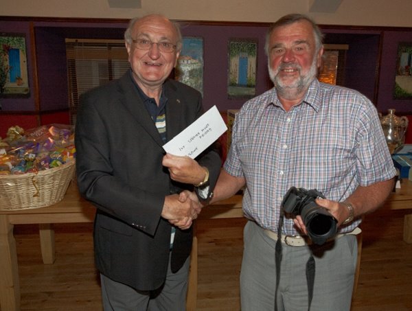 Vainqueur du concours aux especes du vendredi 1er aout: Barry Spinks avec 10 especes (22 poissons)