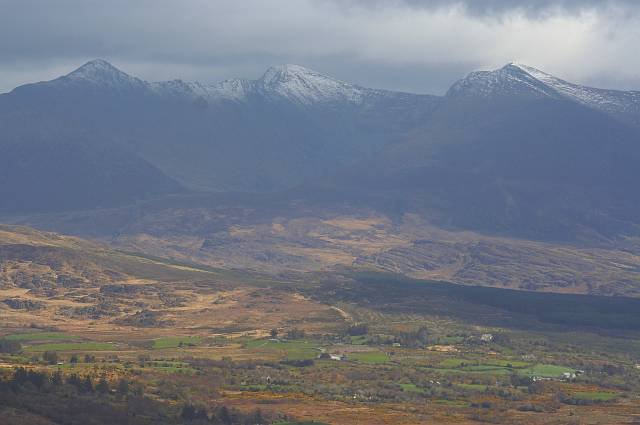 Oui, on a des montagnes au Kerry, les plus hautes de l'Irlande