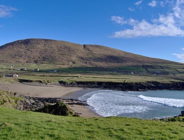 Dei kleng plage vun St. Finian's Bay, (westlechs'ten Punkt vun Europa)