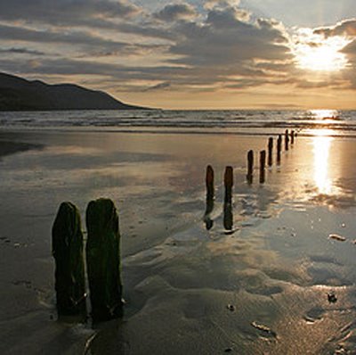 Eng Owendimpression op deser Rossbeighplage, wann een do fir Surfcasting feschen steet, een Draam