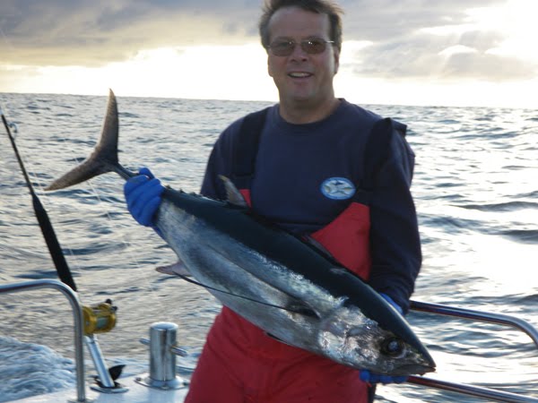 Derek Noble, le skipper qui avait deja mene son bateau sur le record d'Europe, il y a 3ans