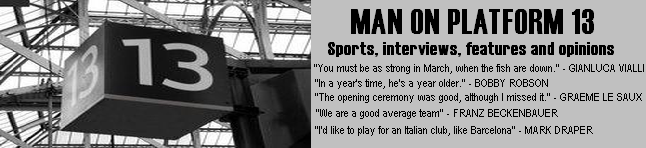 MAN ON PLATFORM 13