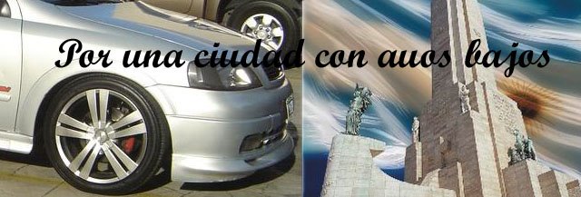 Permitir autos bajos en Rosario