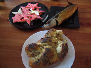 Saffron, Fruit and Nut Christmas Challah by Ng @ Whats for Dinner?