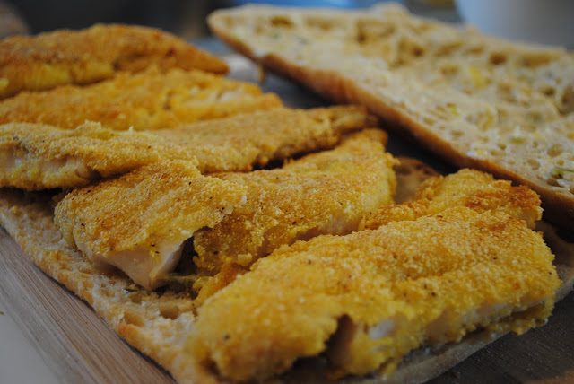Fish Sandwich with Homemade Tartar Sauce l SimplyScratch.com