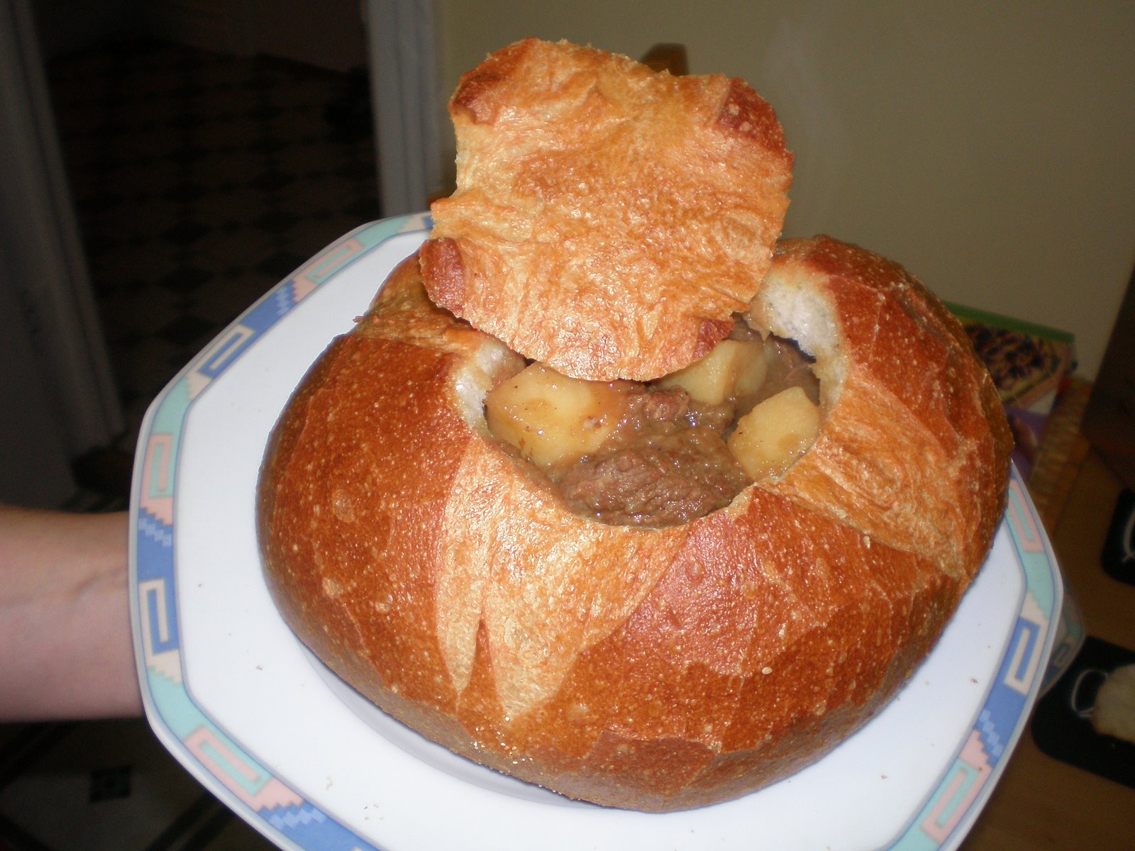 Fooditka A Beef Stew Bread Bowl and Other Necessary Indulgences