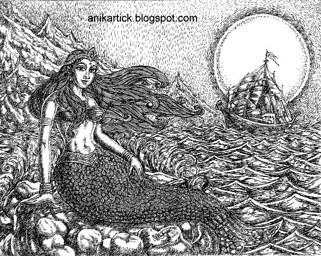 The Line Artist : Tamilnadu art gallery paintings line