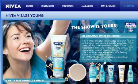nivea visage promotion young unit9 ibs teenagers creative p2 task