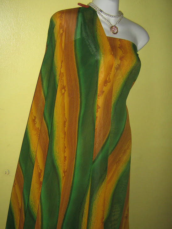 CIBN 994E: CHIFFON INTAN BY NAT,4 METER, JARANG DAN PERLU LINING