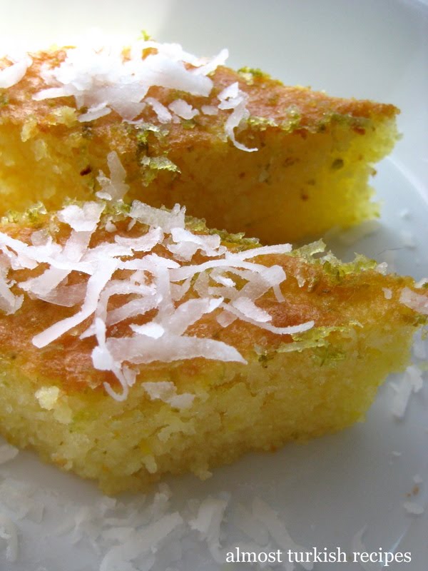 Almost Turkish Recipes: Semolina Sponge Cake (Revani)