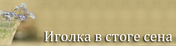 Иголка в стоге сена