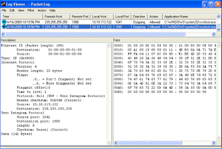 Firewall Packet Log