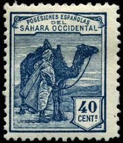 Sello del Sahara Español