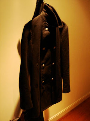 navy issue peacoat