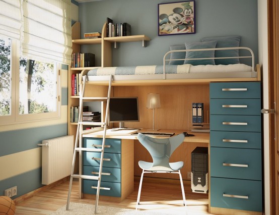 Teen-Room-Ideas-5 Quartos Planejados para Jovens - 2017 Teen-Room-Ideas-5