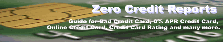 Zero Credit Reports