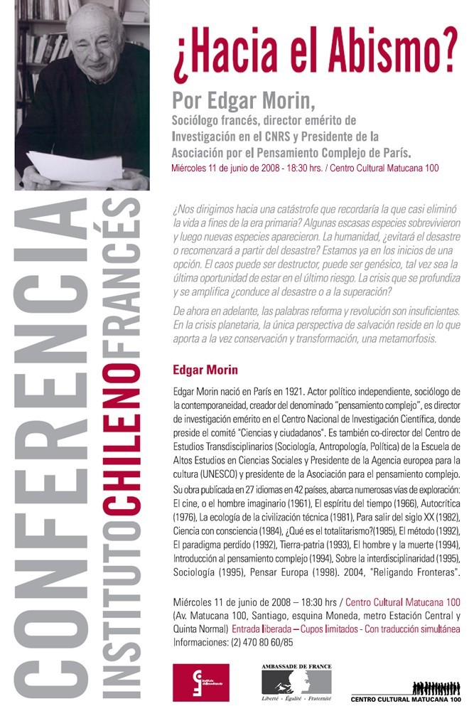 Visita de Edgar Morin