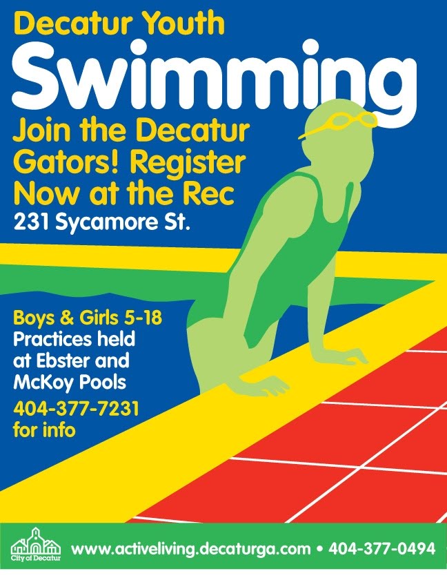 231 Sycamore St. Decatur Gator Swim team Register Now