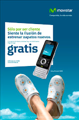 Gunnel's Zuecos en la campaña publicitaria de Movistar