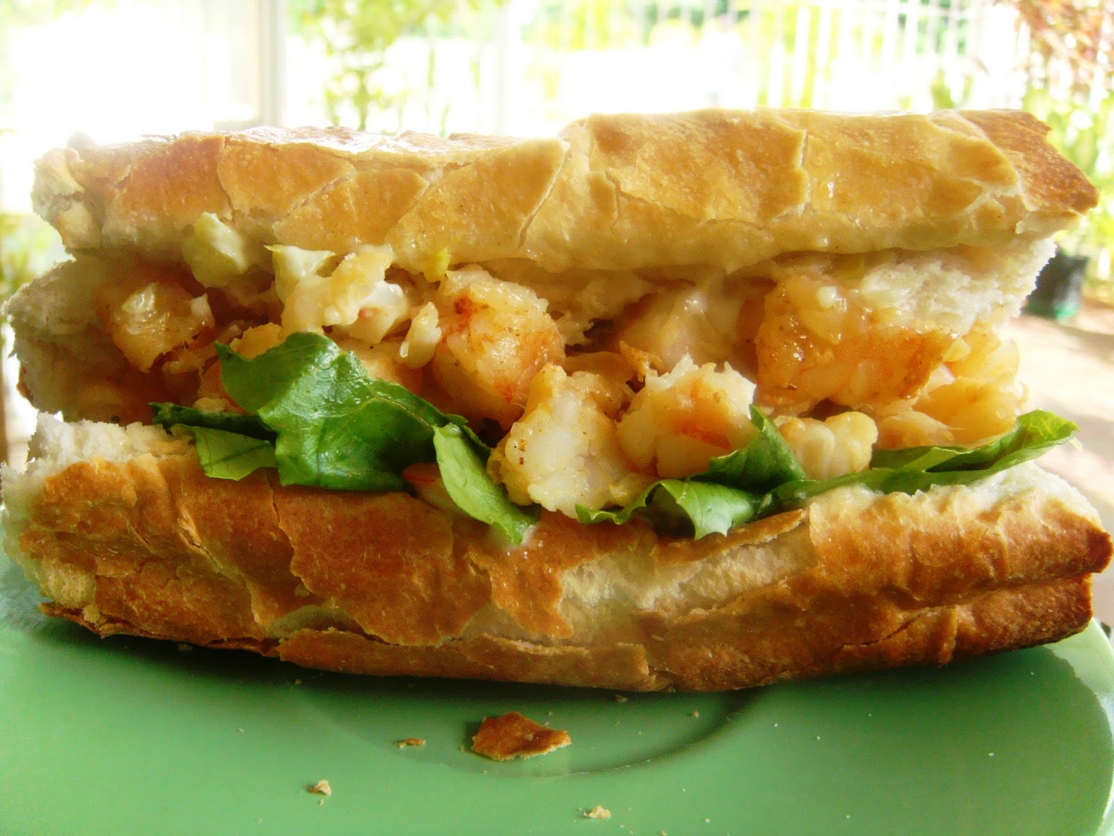 Creamy Shrimp Sandwich with ChipotleLime Mayonnaise Jessica In The