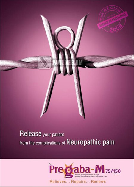 NEOUROPATHY PAIN Campaign for Unichem (won 'Award of Excellence' in THE RX CLUB'08, New York)