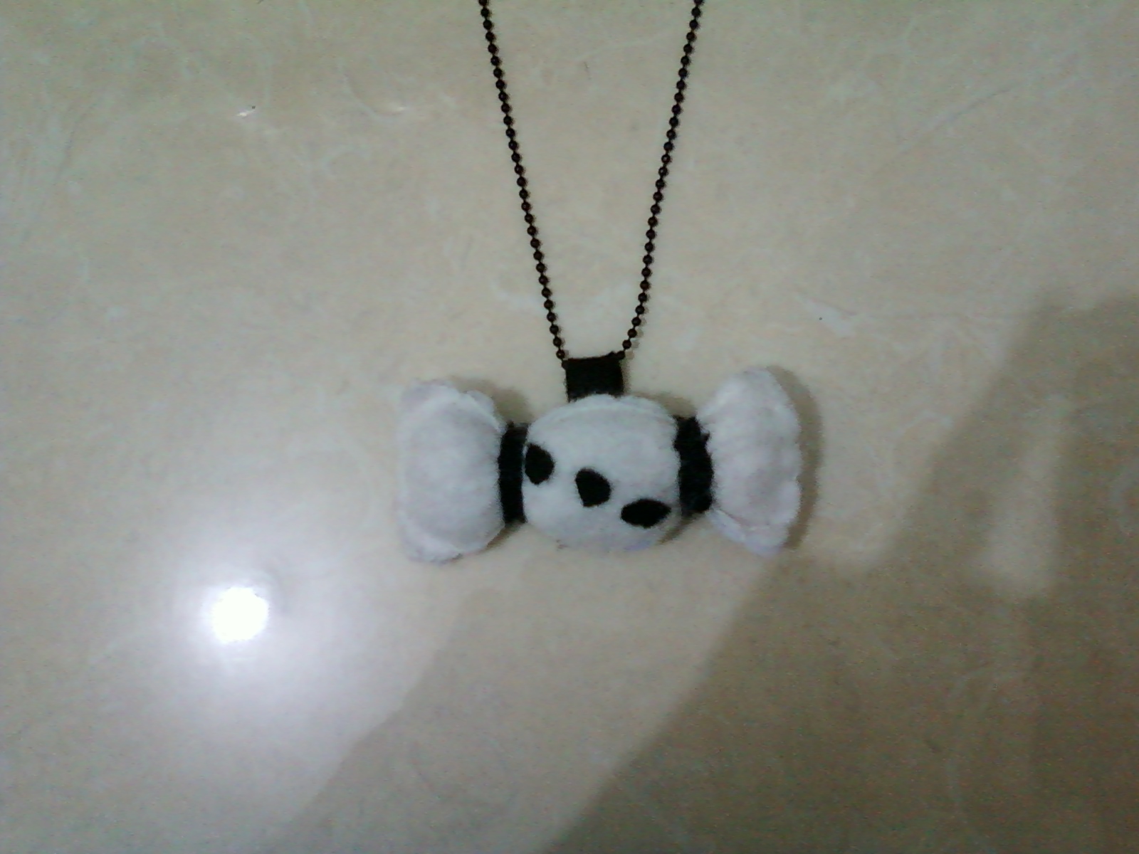 kalung dari kain flanel