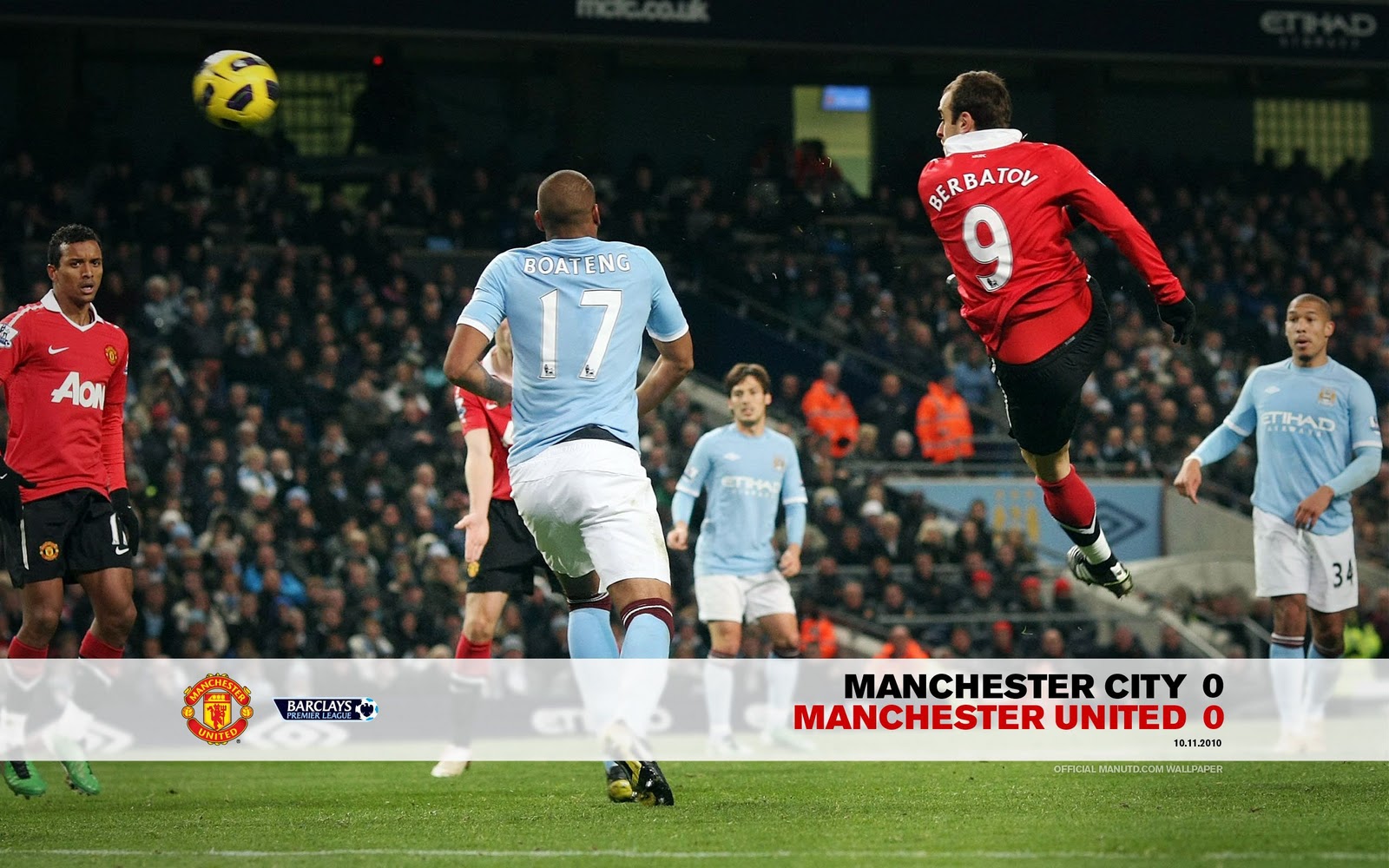 Manchester City Vs Manchester United Wallpaper 2010/11