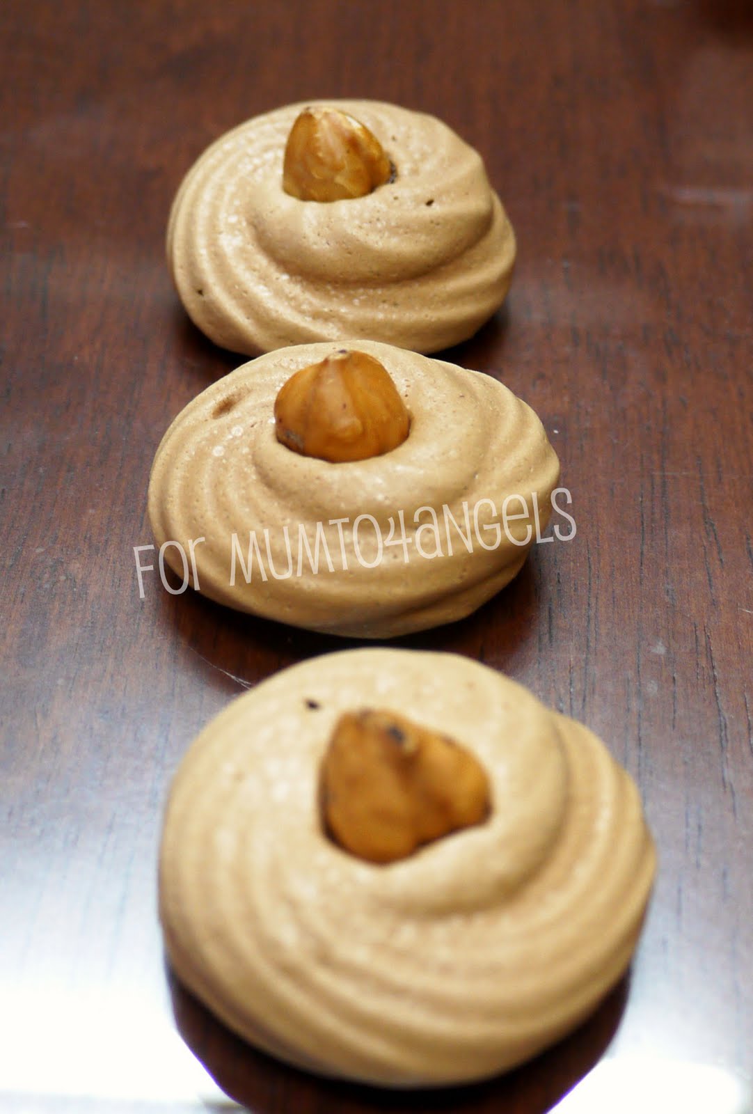 Mum to 4 Angels HAZELNUT COFFEE MERINGUE