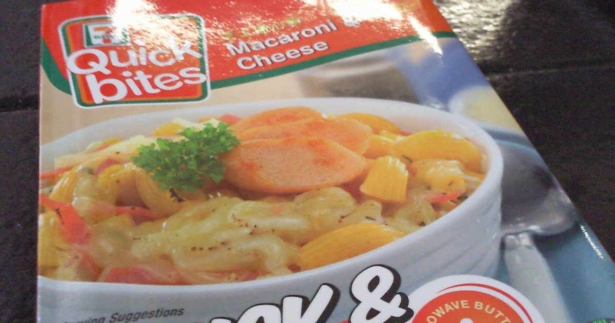 Food Journey sg Quick bites Macaroni & Cheese 7Eleven