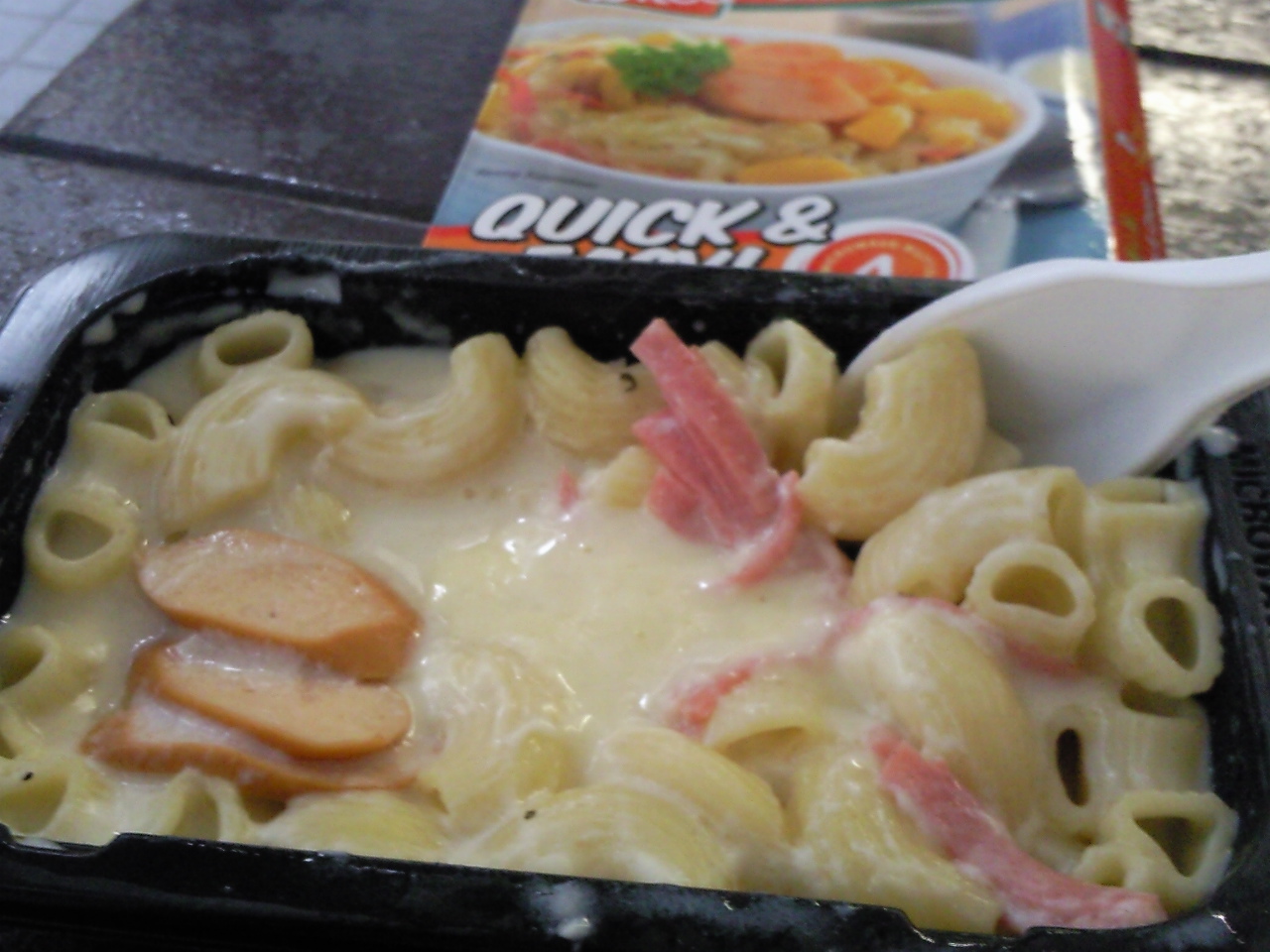 Food Journey sg Quick bites Macaroni & Cheese 7Eleven