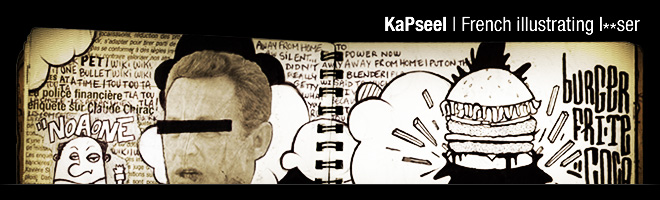 KaPseel - French loosing illustrations