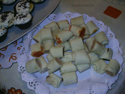 Rollitos de pan de molde rollitos de pan de molde