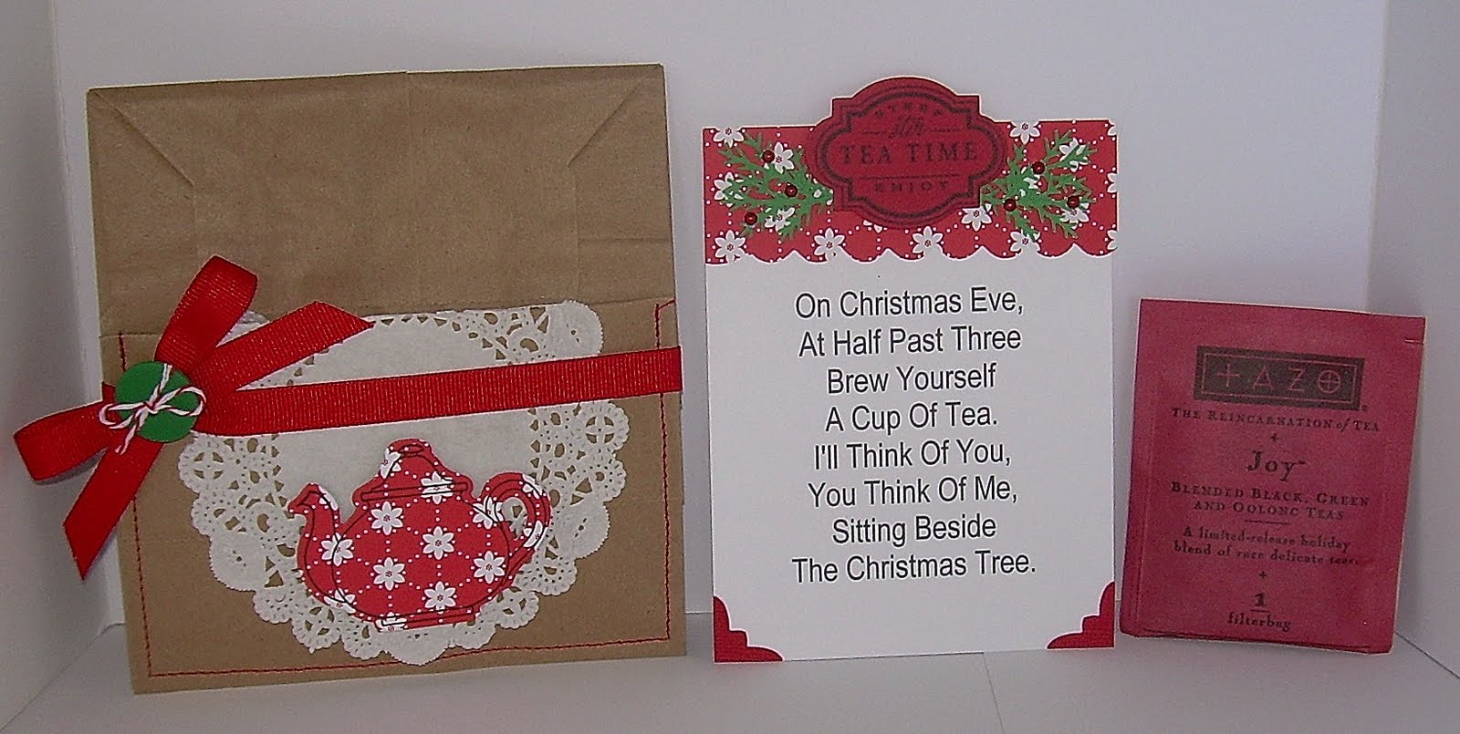 BethAPalooza Christmas Tea Bag Pouches