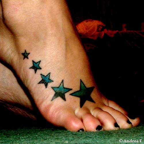 henna foot tattoos. tattoo designs stars on foot