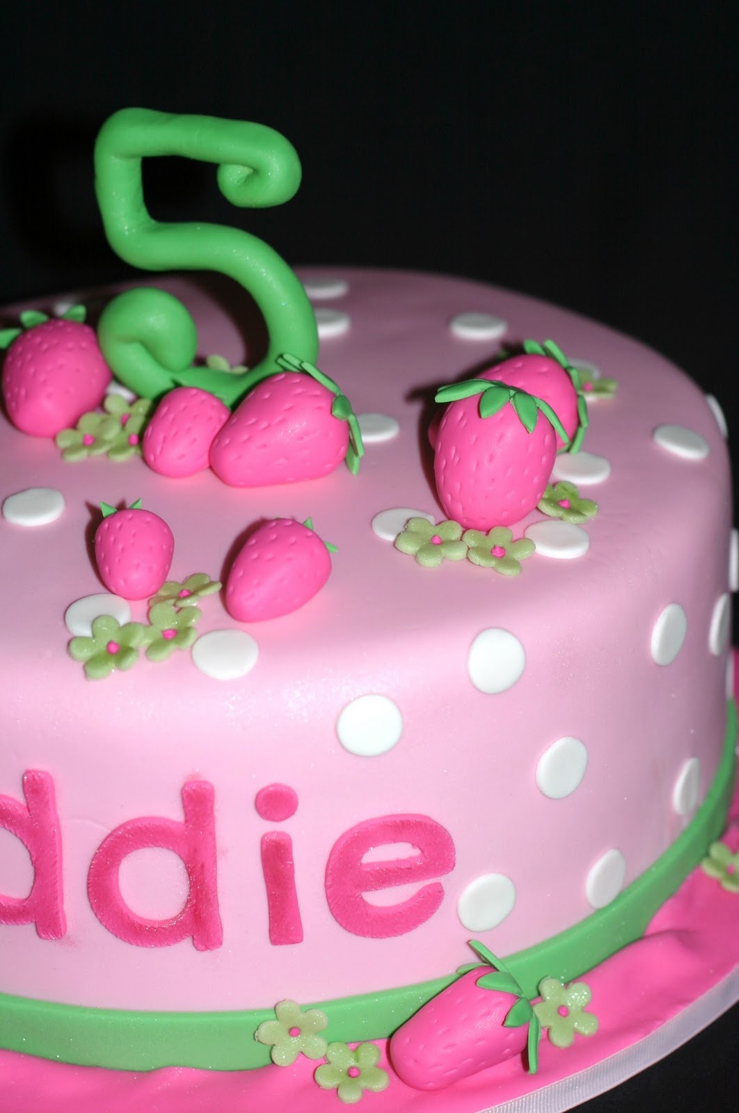 My Pink Little Cake Strawberry Shortcake Cake