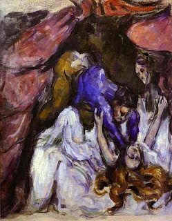 cézanne - the strangled woman