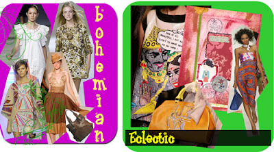 Bohemian and Eclectic fashion