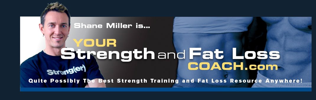 Shane Miller is... Your Strength and Fat Loss Coach