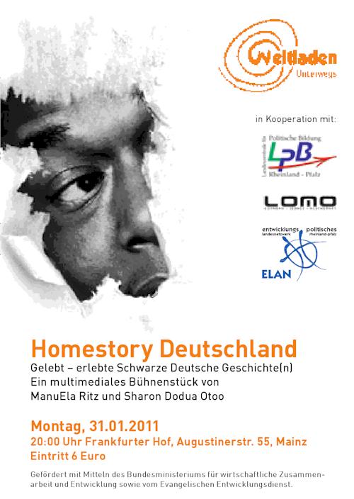 AFROEUROPE Events Black History Month 2011 and reading "Home Story