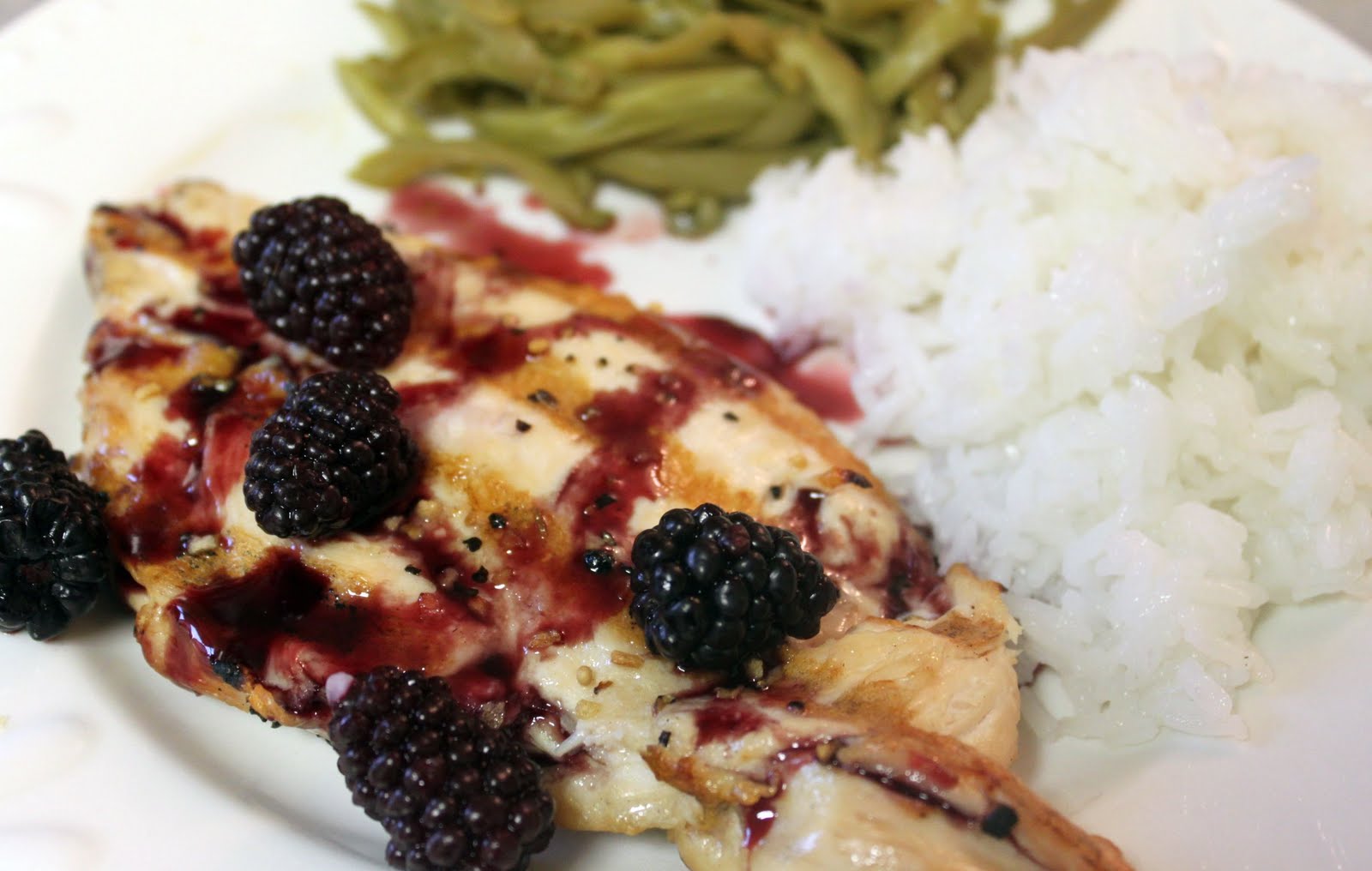 The World According to Jiggle Blackberry Chicken