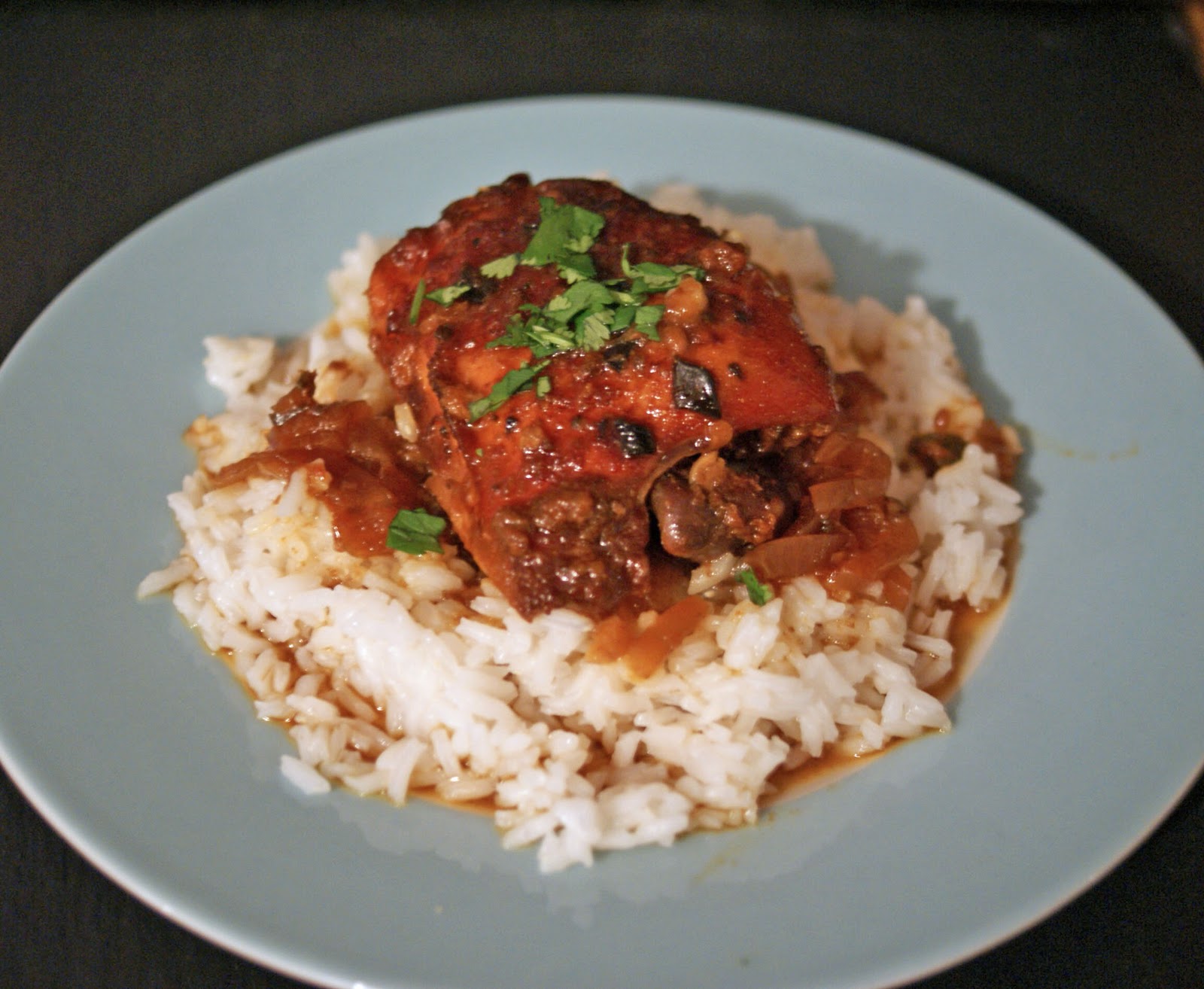 Slow Cooker Spicy Apricot Chicken for Day 12