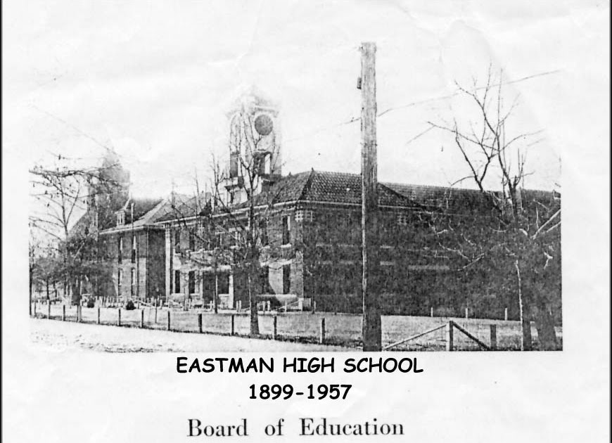 Eastman High School Class of 1955 Eastman High School Building