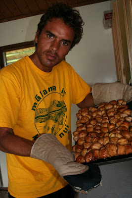 Alongside the Monkey Bread we